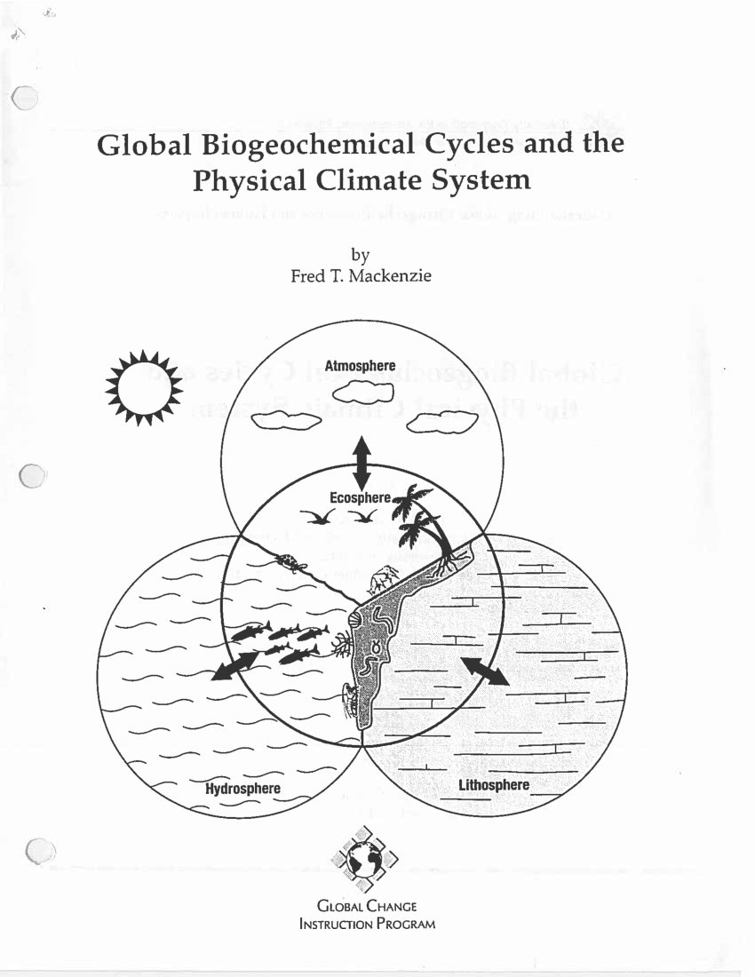 Biogeochemical Cycles Review Worksheet 26