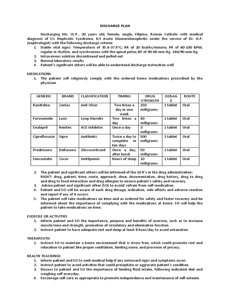 Cms Discharge Planning Worksheet 12