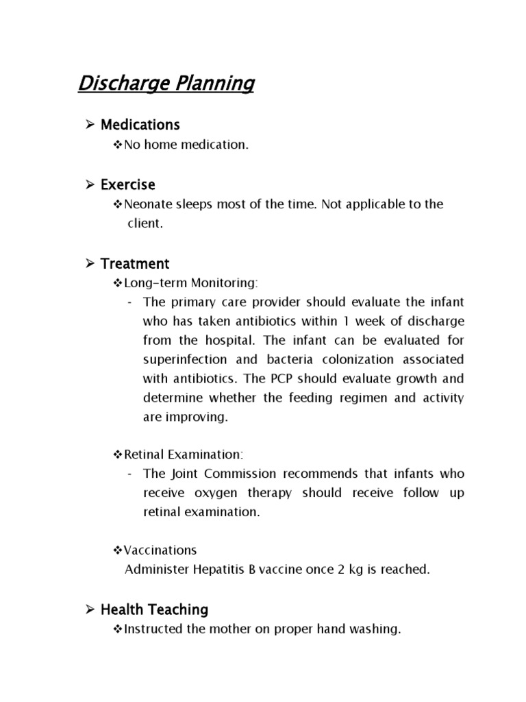 Cms Discharge Planning Worksheet 13