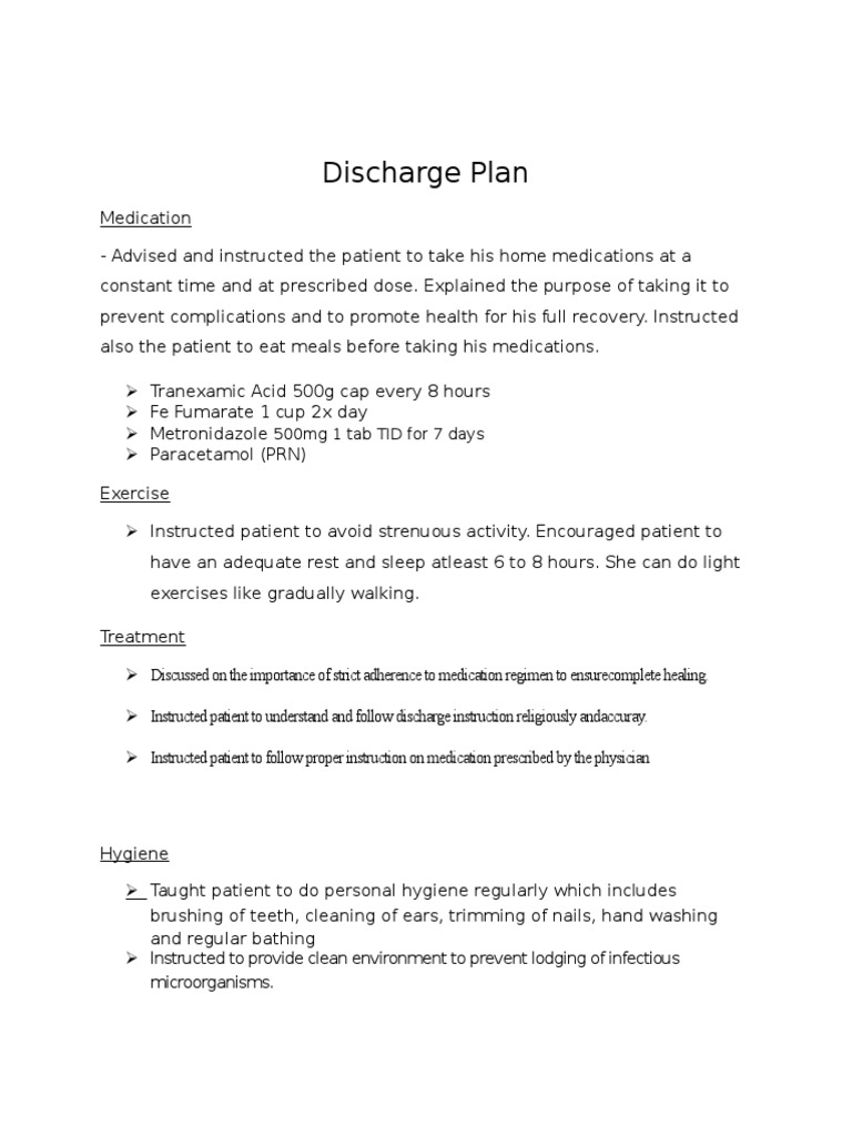 Cms Discharge Planning Worksheet 18