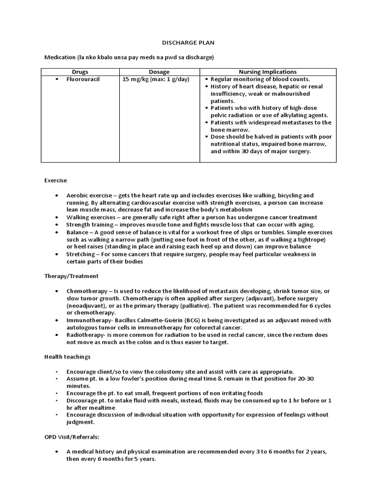 Cms Discharge Planning Worksheet 19