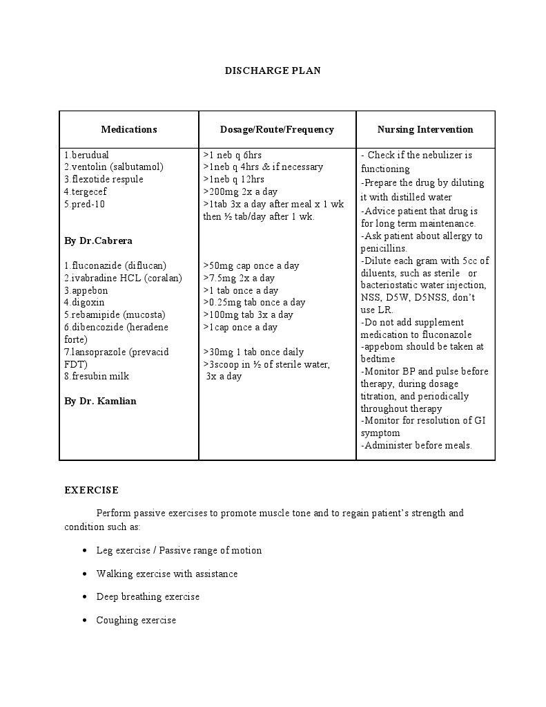 Cms Discharge Planning Worksheet 34