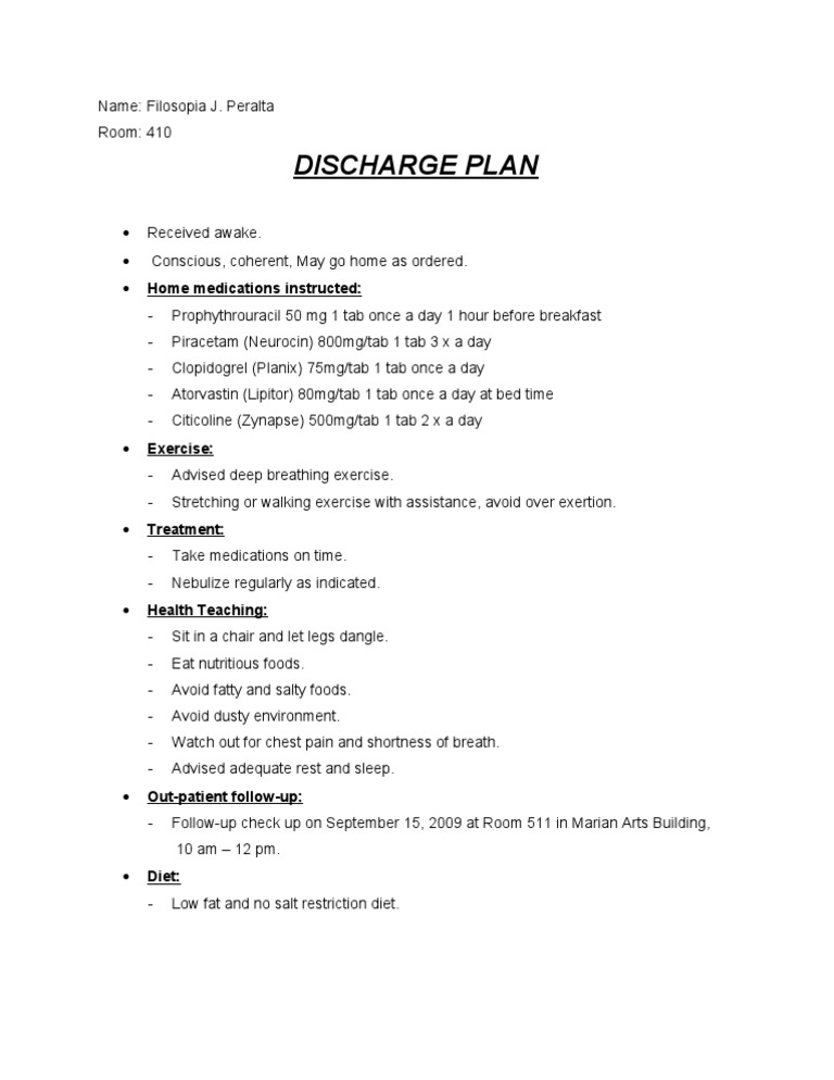 Cms Discharge Planning Worksheet 38