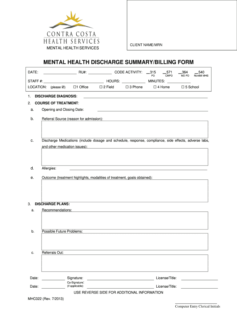 Cms Discharge Planning Worksheet 43