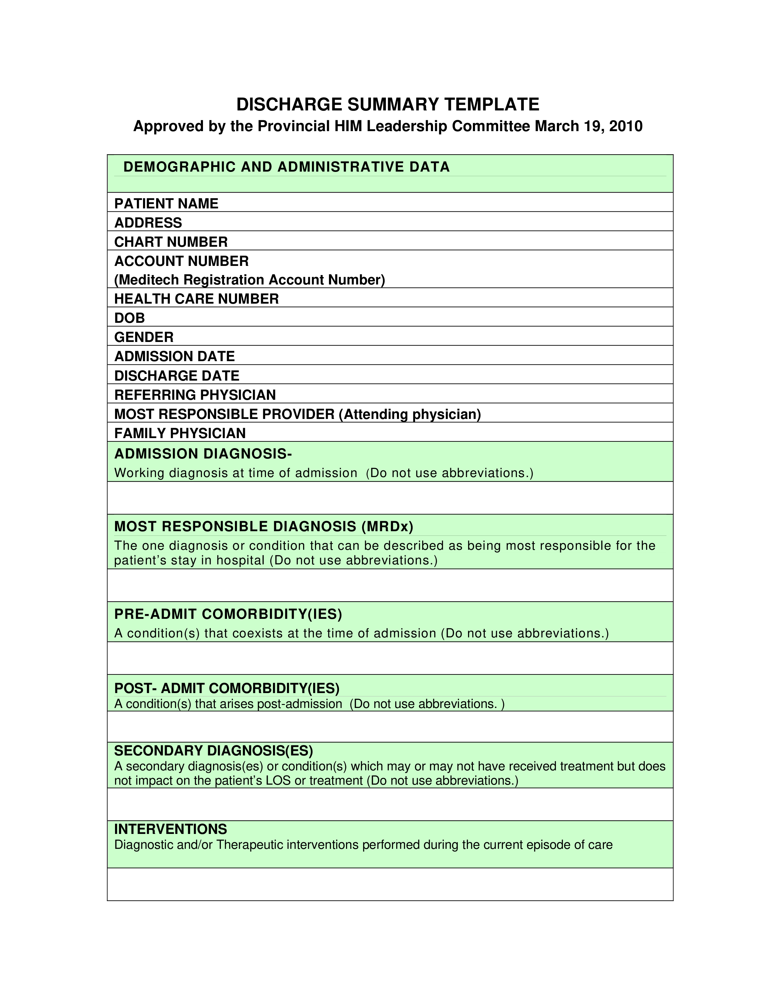 Cms Discharge Planning Worksheet 46