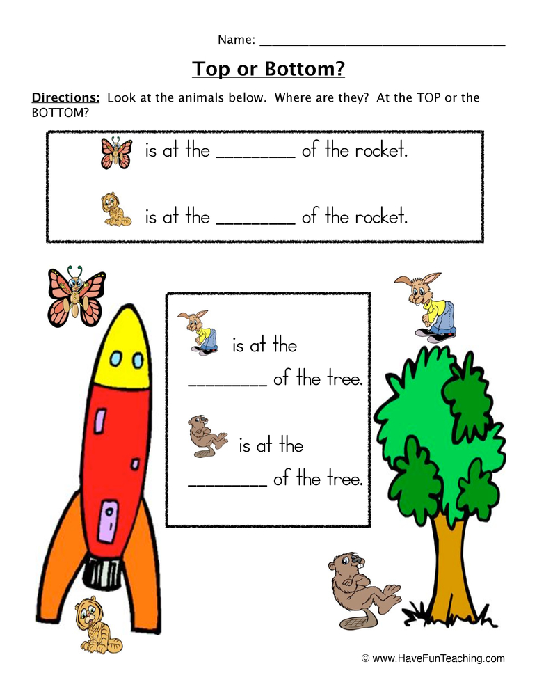 Follow Directions Trick Worksheet 21