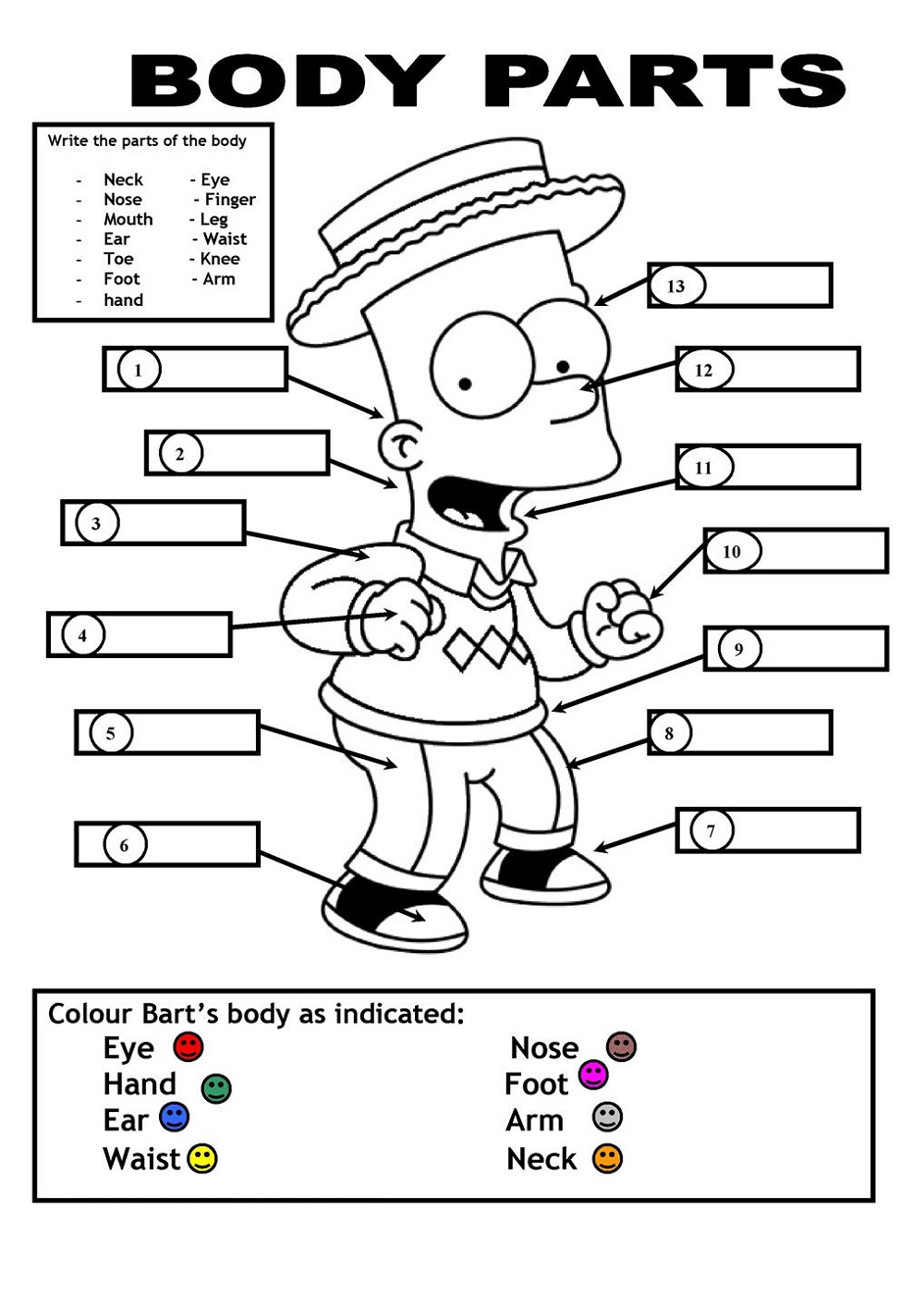 Free English Worksheets For Year 4 30