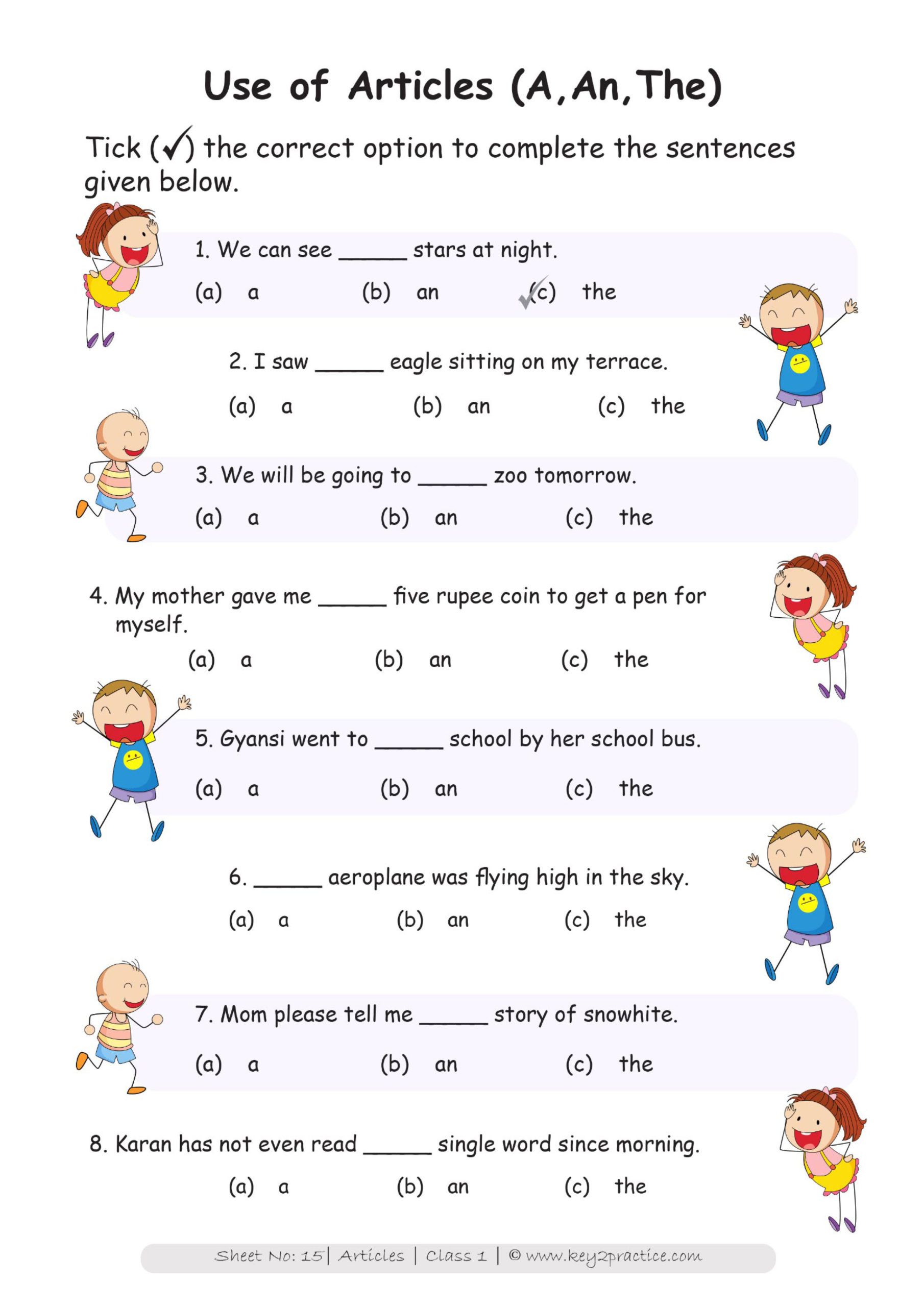 Free English Worksheets For Year 4 31