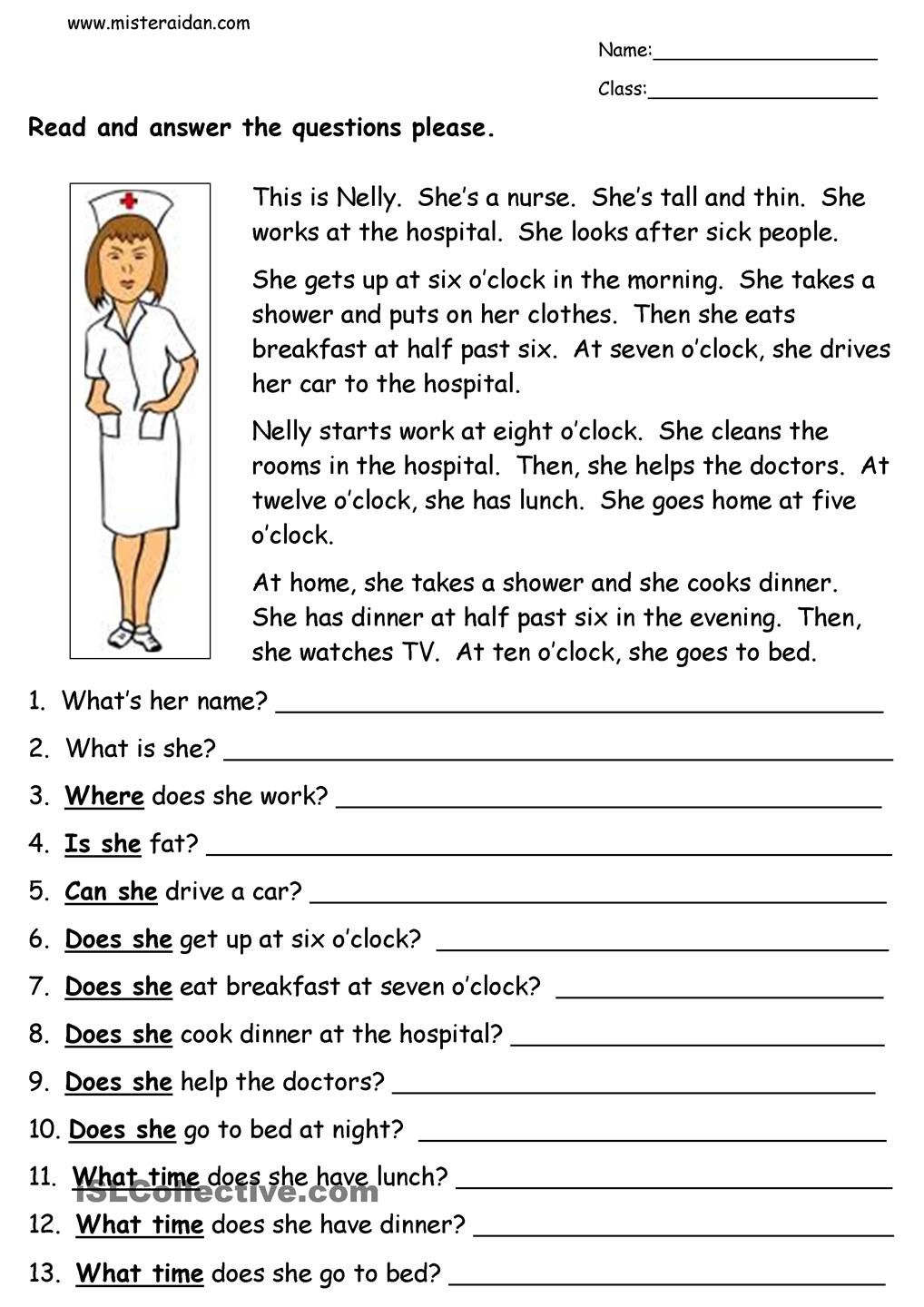 Free English Worksheets For Year 4 37