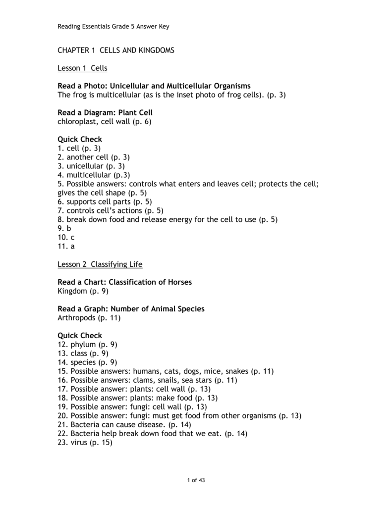 Mcgraw Hill Worksheet Answers 36