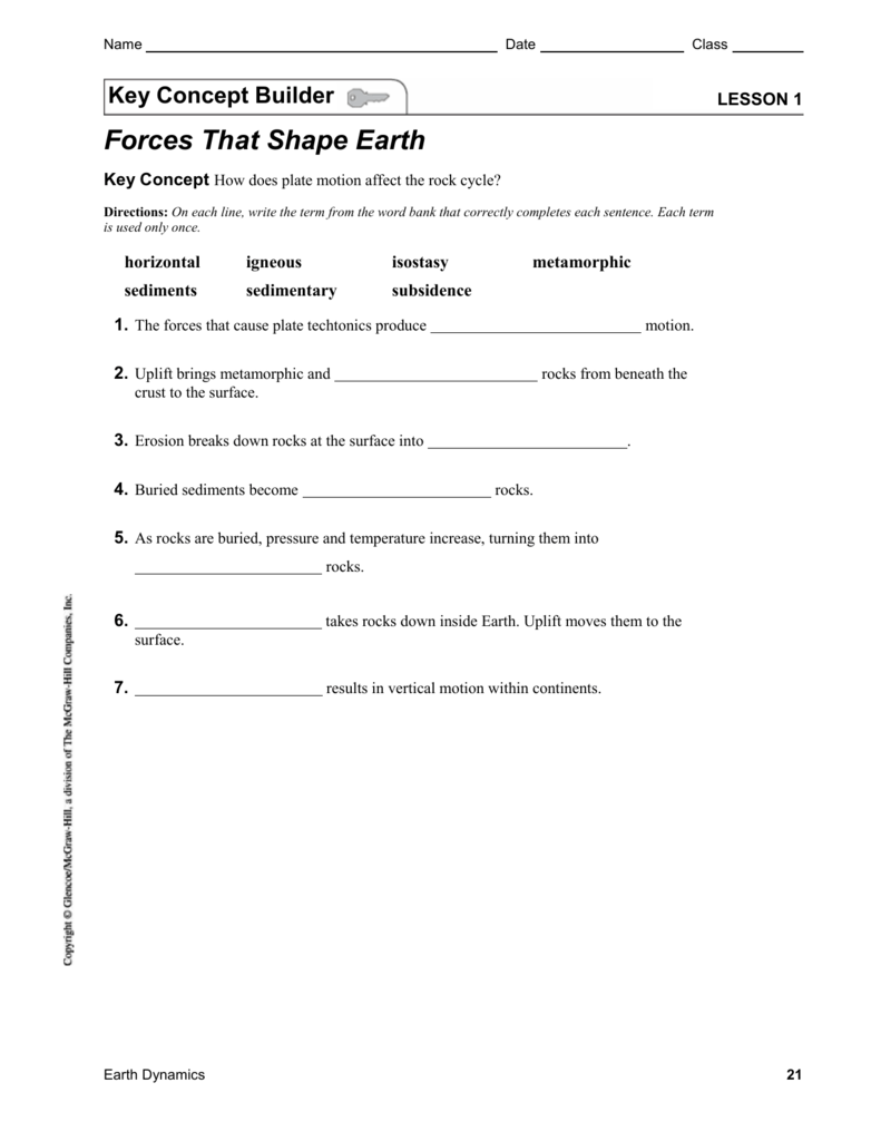 Mcgraw Hill Worksheet Answers 45