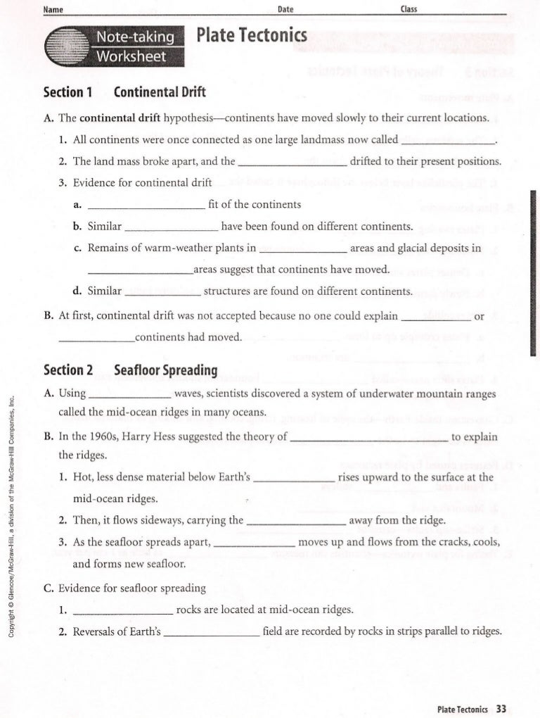 Mcgraw Hill Worksheet Answers 7