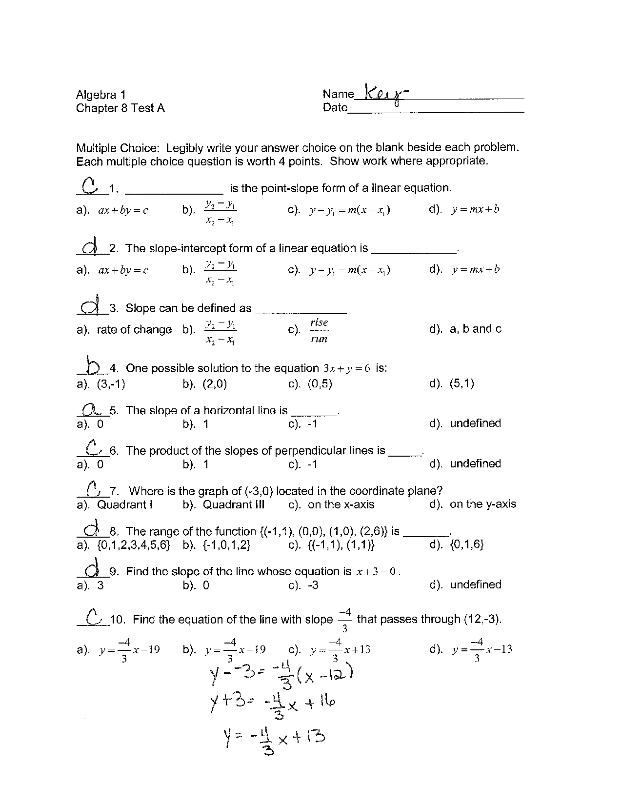 Mcgraw Hill Worksheet Answers 8