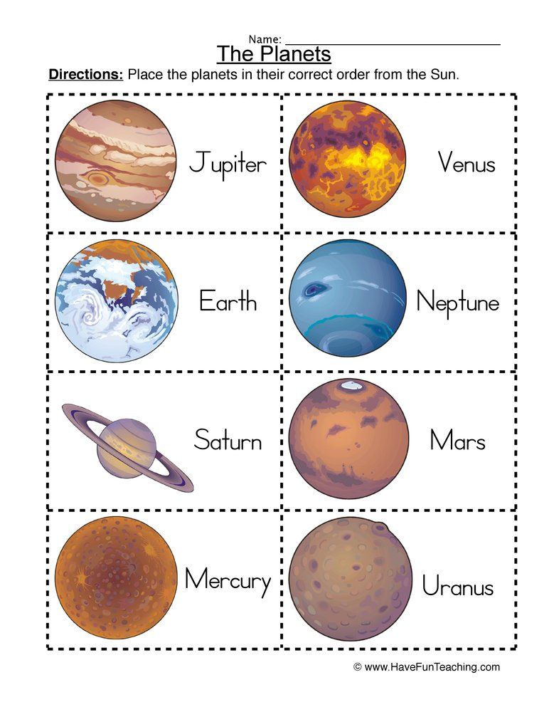 Solar System Labeling Worksheet 34