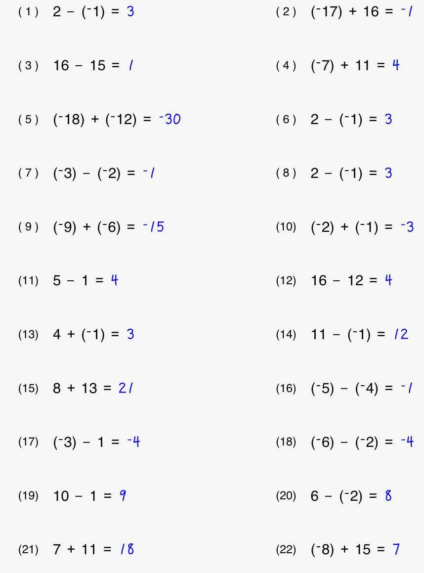 Two Step Equations Worksheet With Answers 4