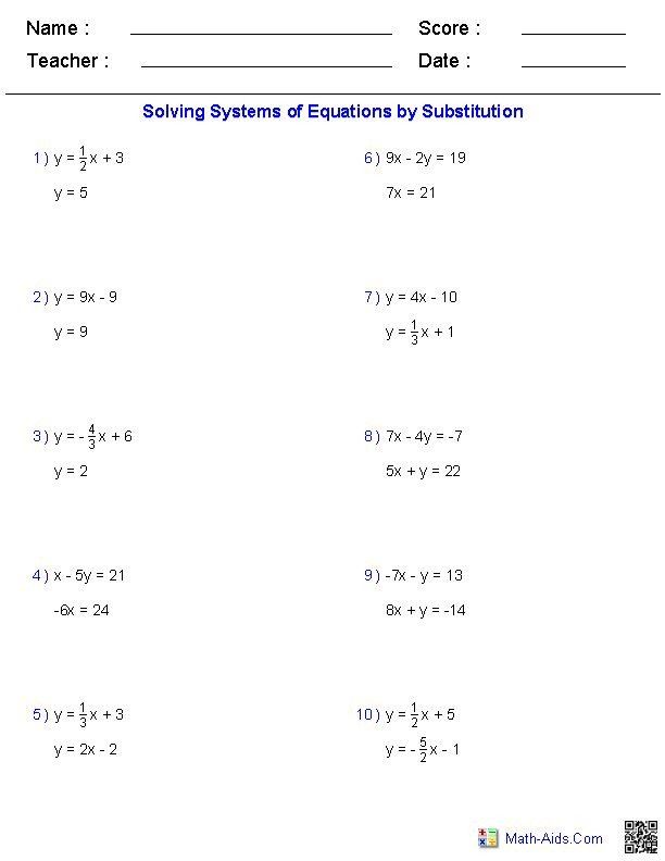 Two Step Equations Worksheet With Answers 5