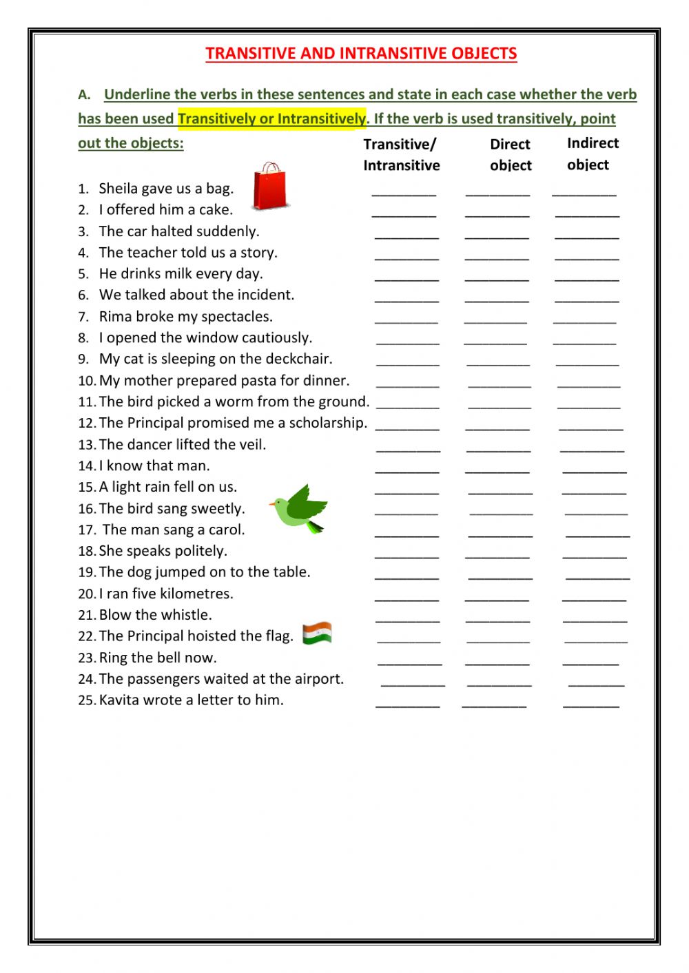 Verb Worksheets 7Th Grade 18