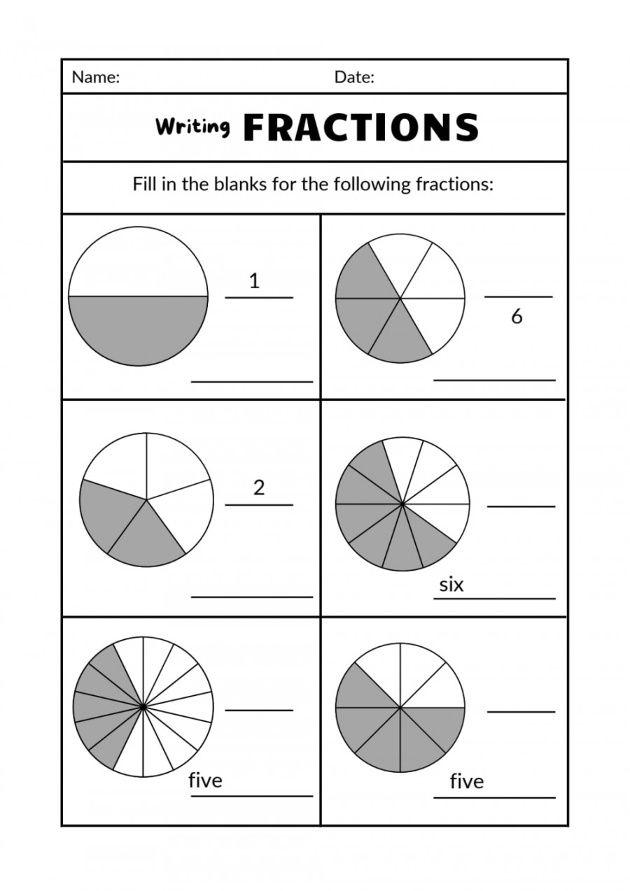 An easy and creative mathematics worksheet for kinder to th grade