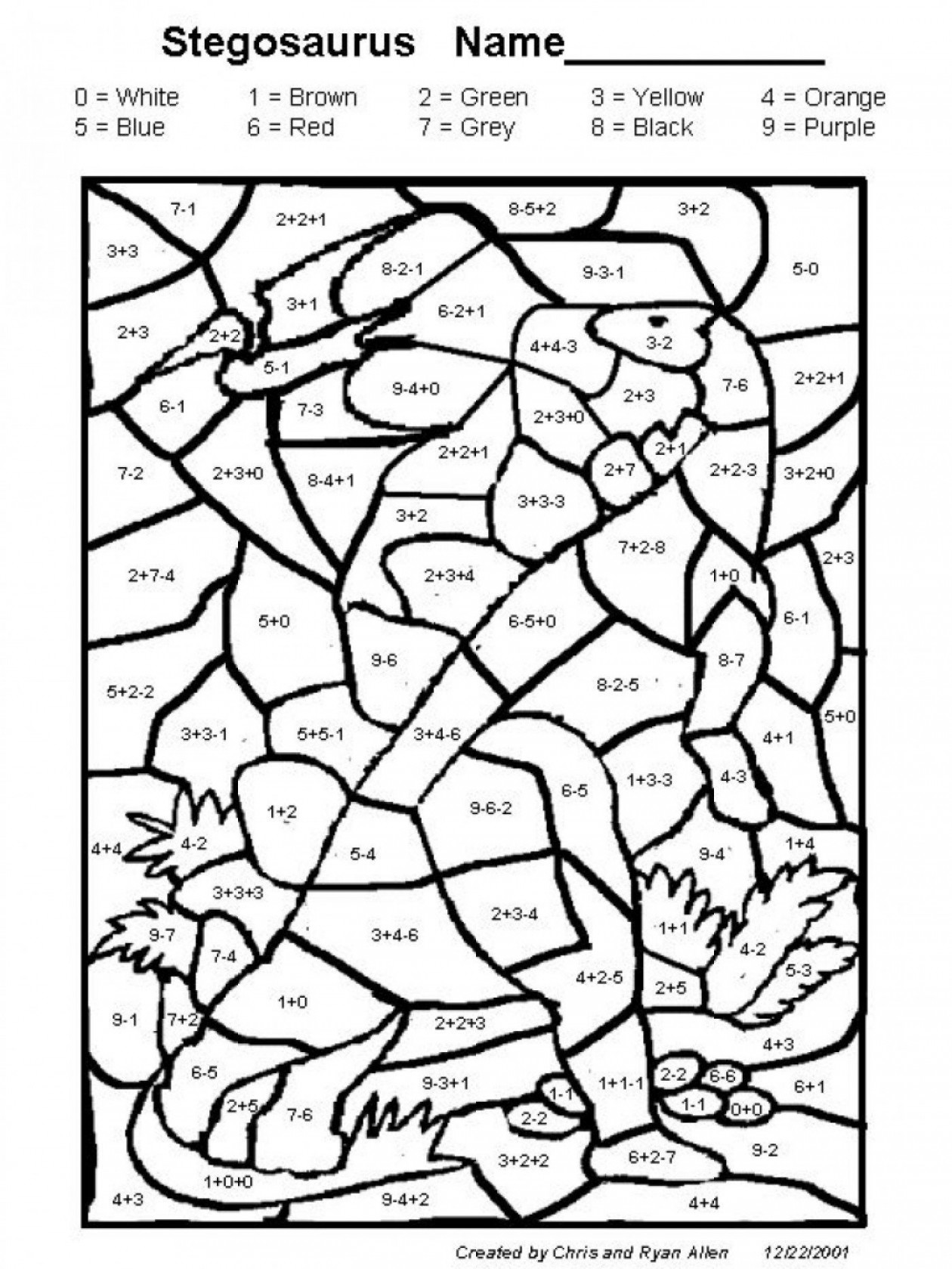 Excellent Image of Addition Coloring Pages - davemelillo