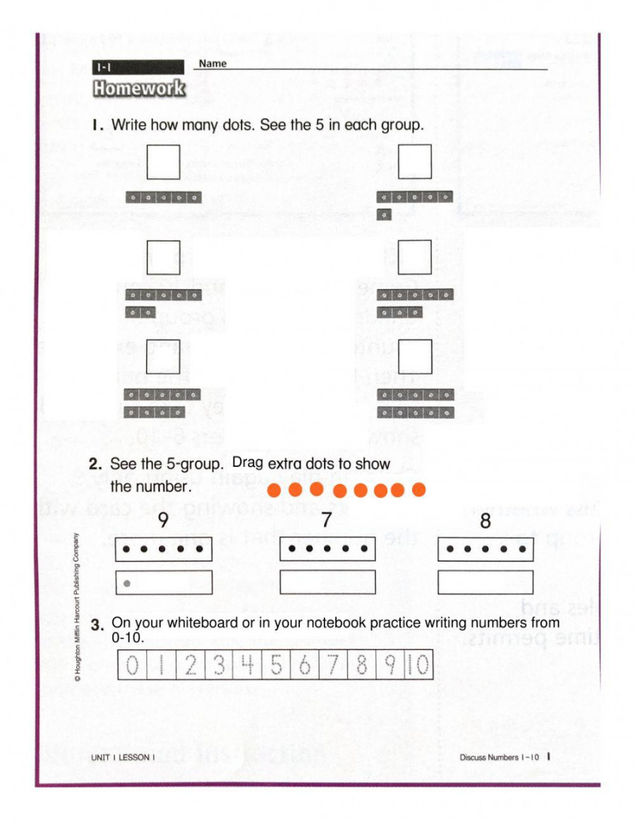 Math- Unit  Lesson - HW worksheet  Live Worksheets