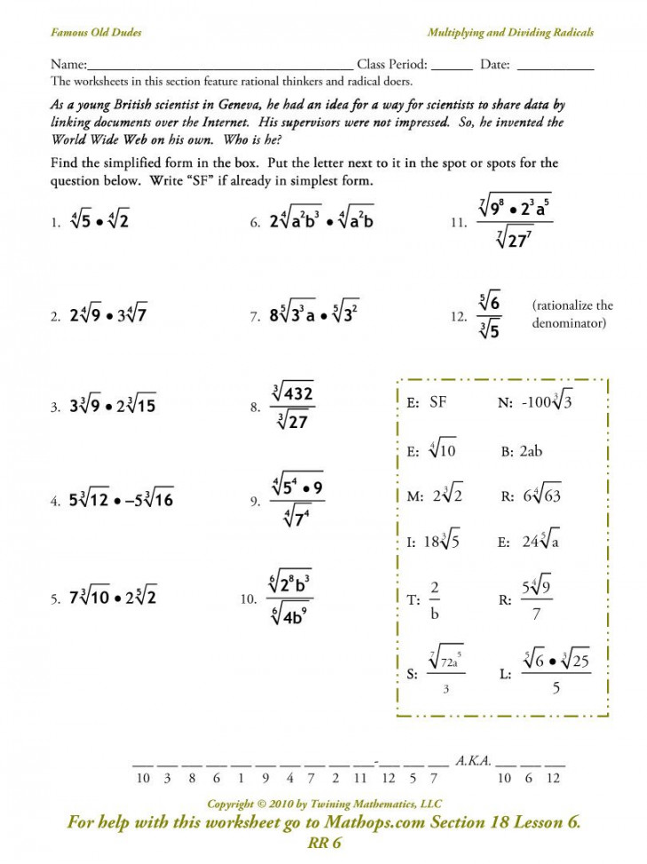 Pin su Algebra