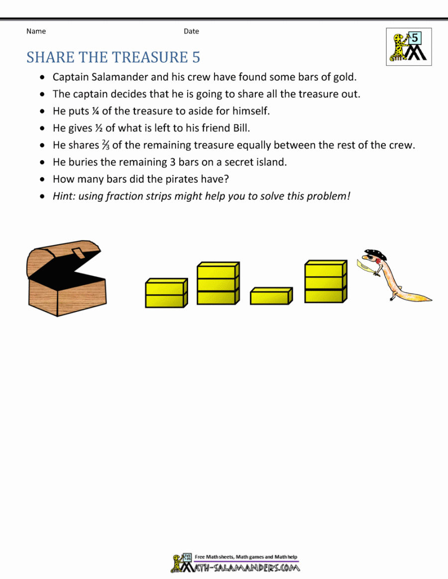 th Grade Math Problems