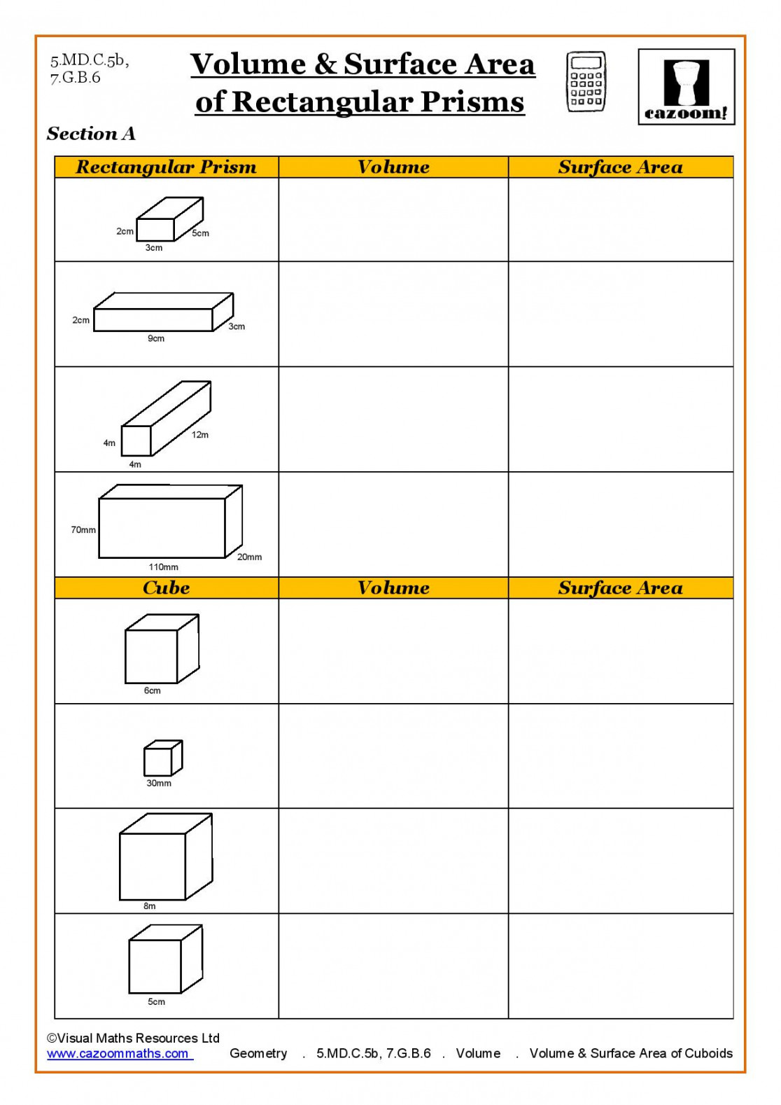 th Grade Math Worksheets PDF  Printable PDF Worksheets