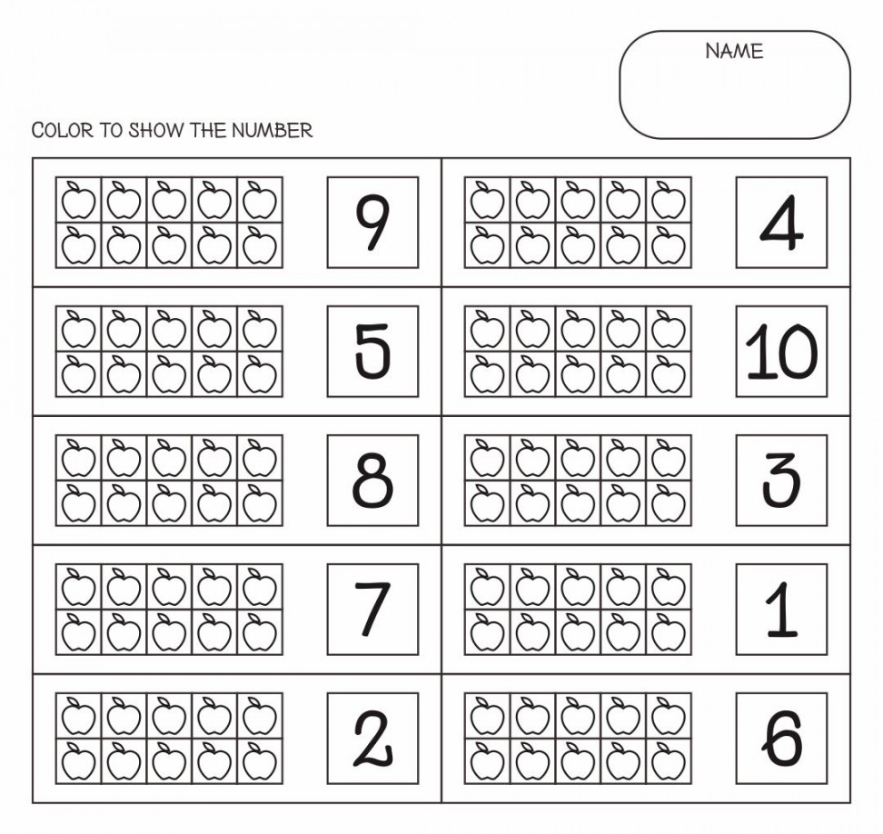 Best Printable Ten Frame Math Sheets - printablee