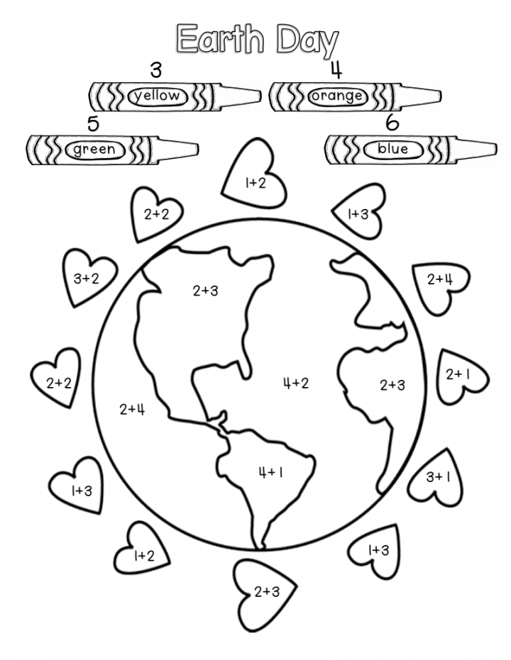 Earth Day Worksheets - Best Coloring Pages For Kids