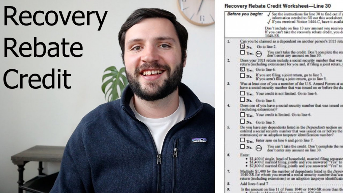 How to Fill Out The Recovery Rebate Credit (Line  Form )