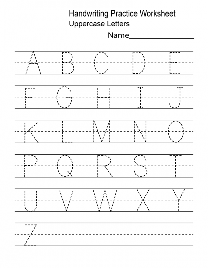 Kindergarten-Arbeitsblätter PDF Free Download - Alphabet and Numbe