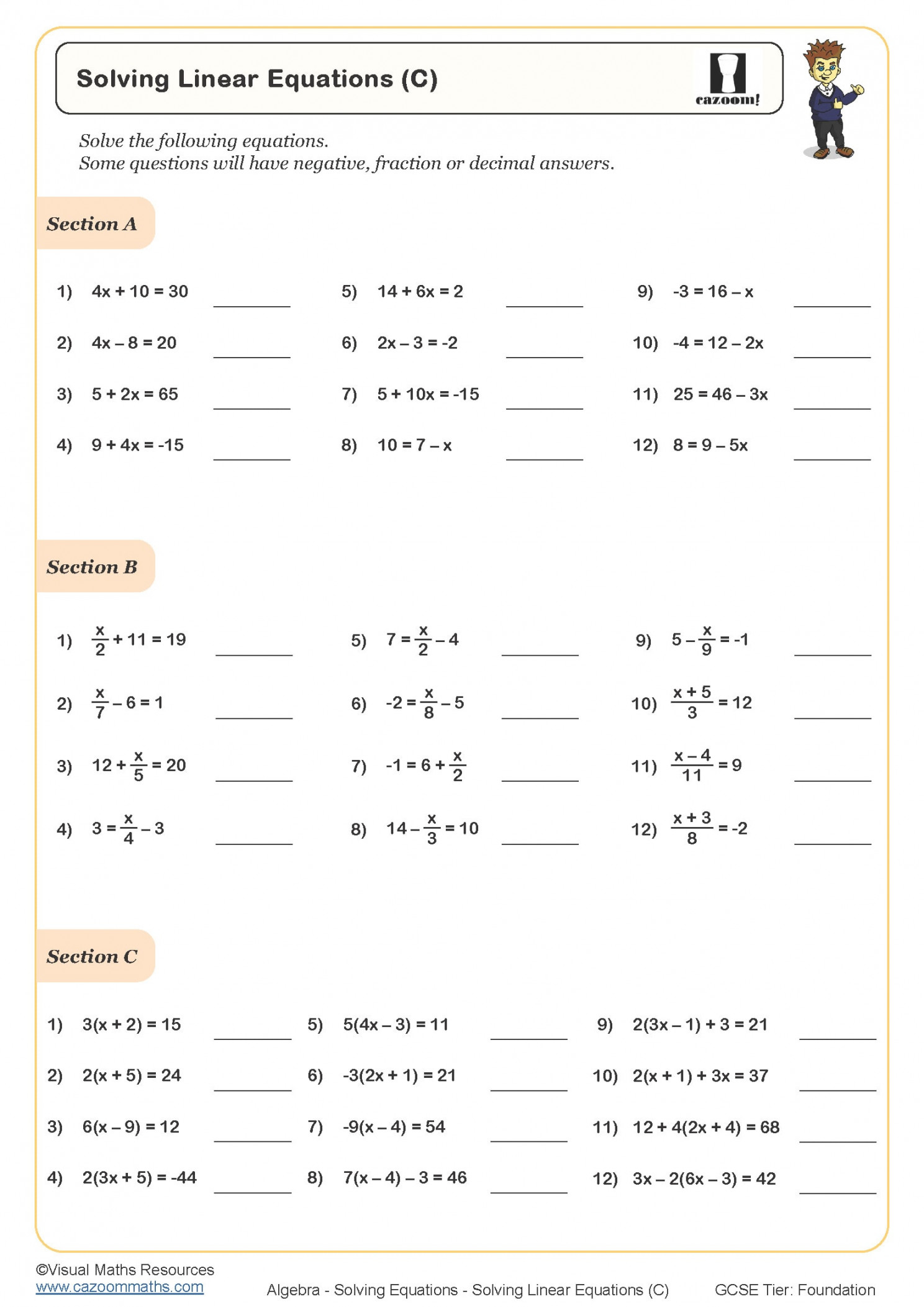Year  Maths Worksheets  Printable Maths worksheets