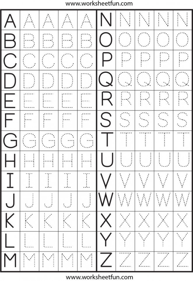 alphabet letter tracing worksheets letter tracing worksheets