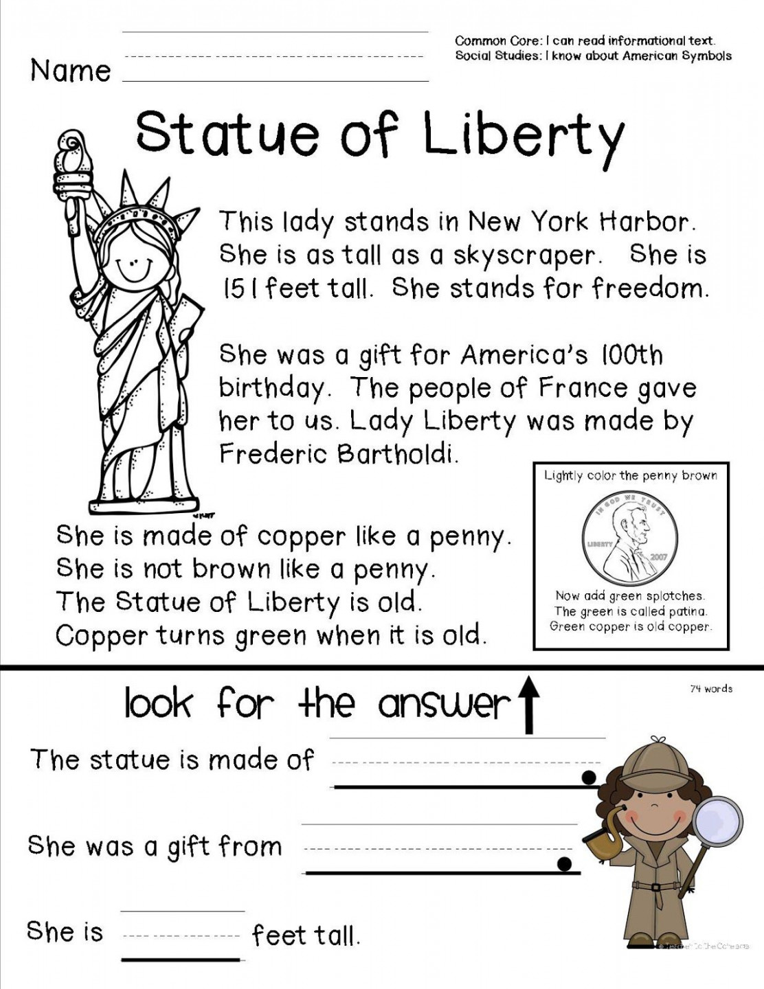 American Symbols  Social studies worksheets, Kindergarten social