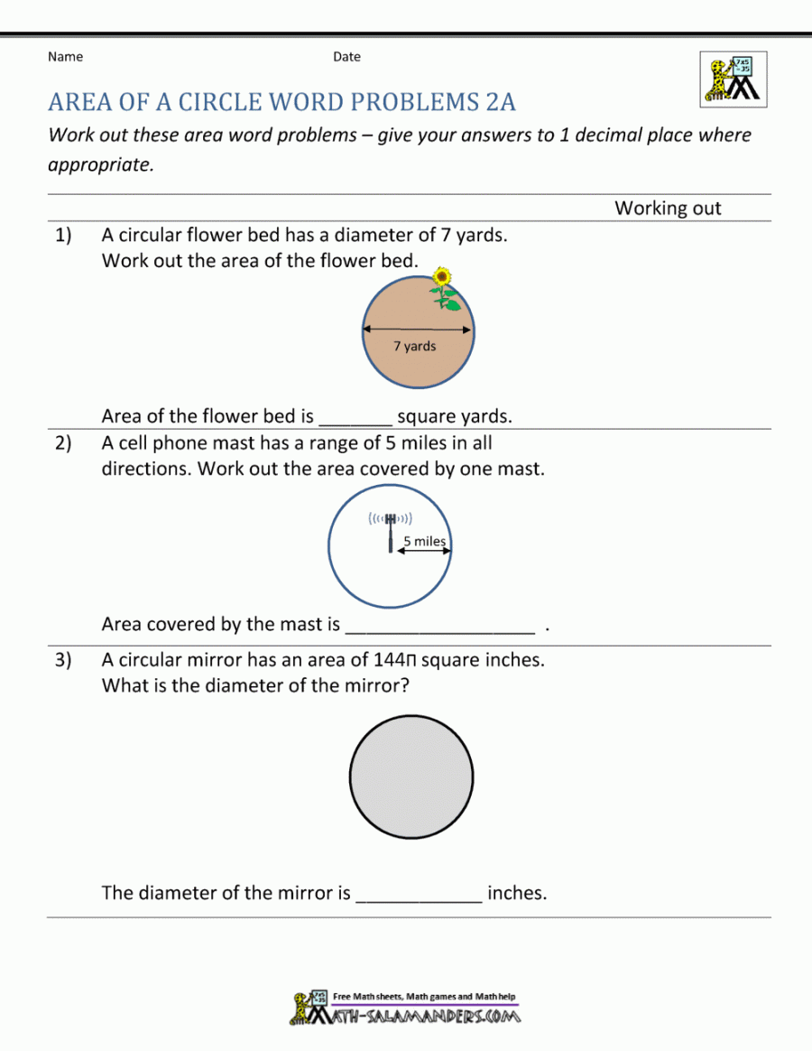 Area of a Circle