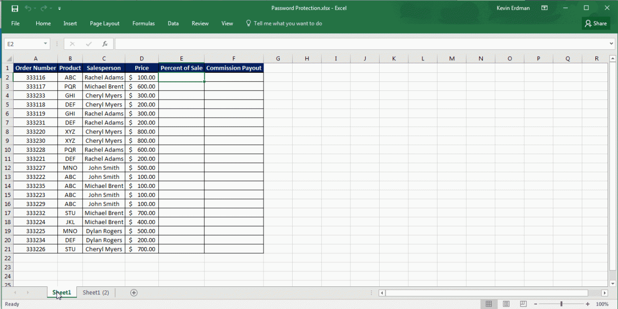 Essential Excel Skills: Protecting an Excel Worksheet - Learn