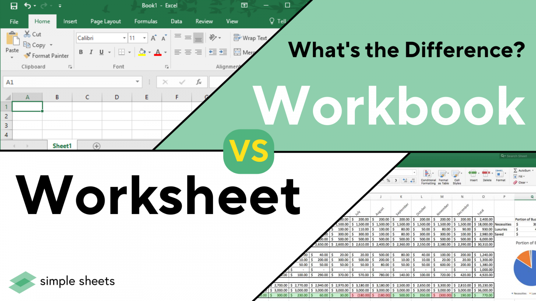 Excel Workbook vs