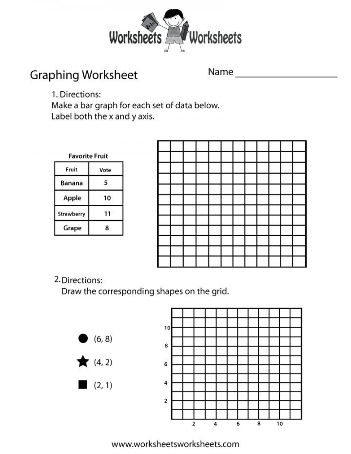 Free Printable Graphing Practice Worksheet