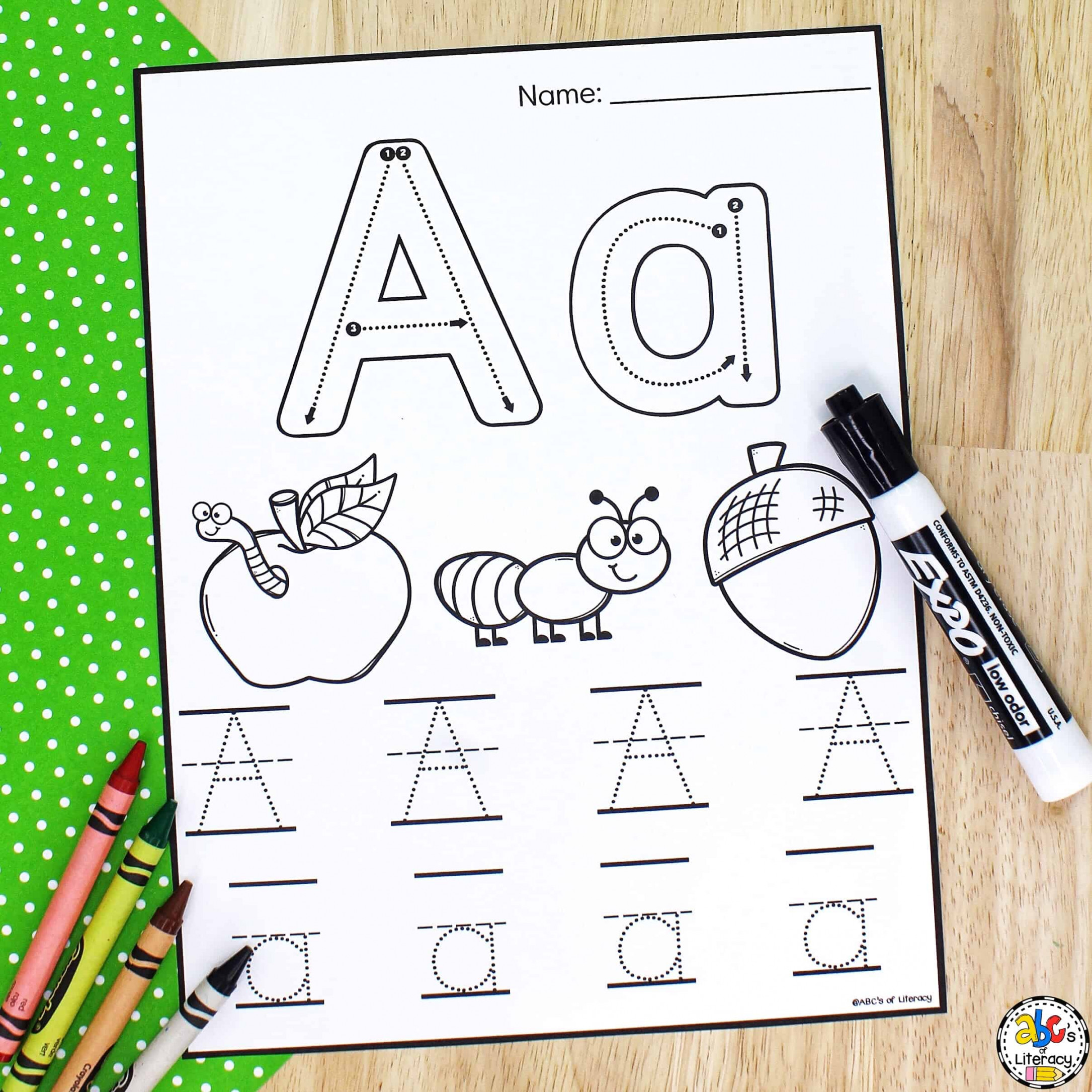 Letter Tracing Worksheets: Free Printable Preschool Worksheets