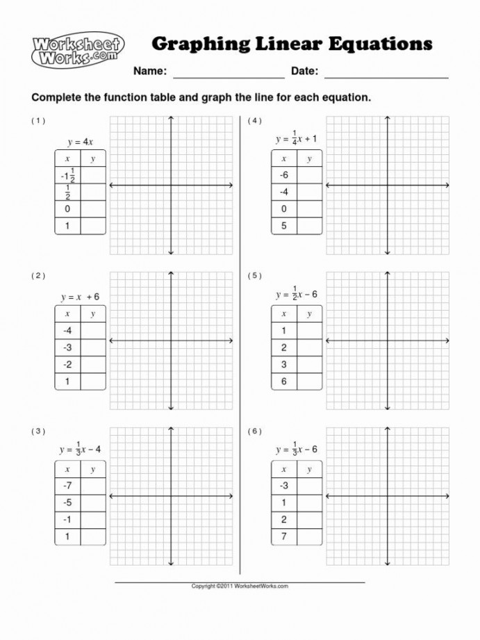 Linear Equation Worksheet Pdf Inspirational Worksheet Works
