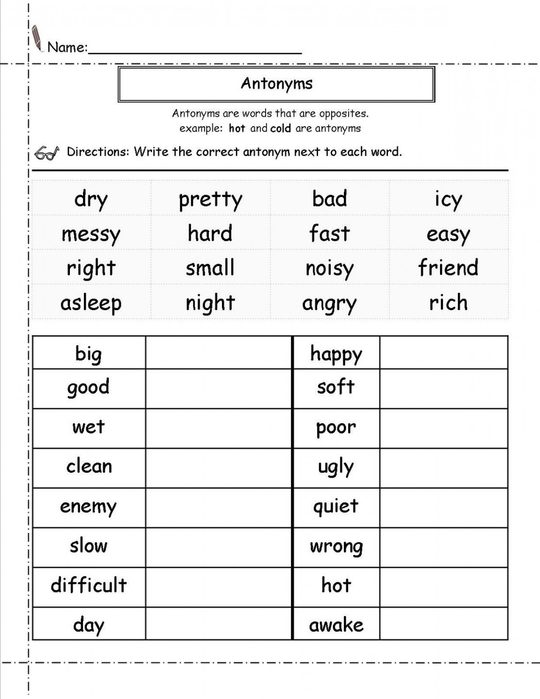 Printable nd Grade Worksheets for Students  nd grade math