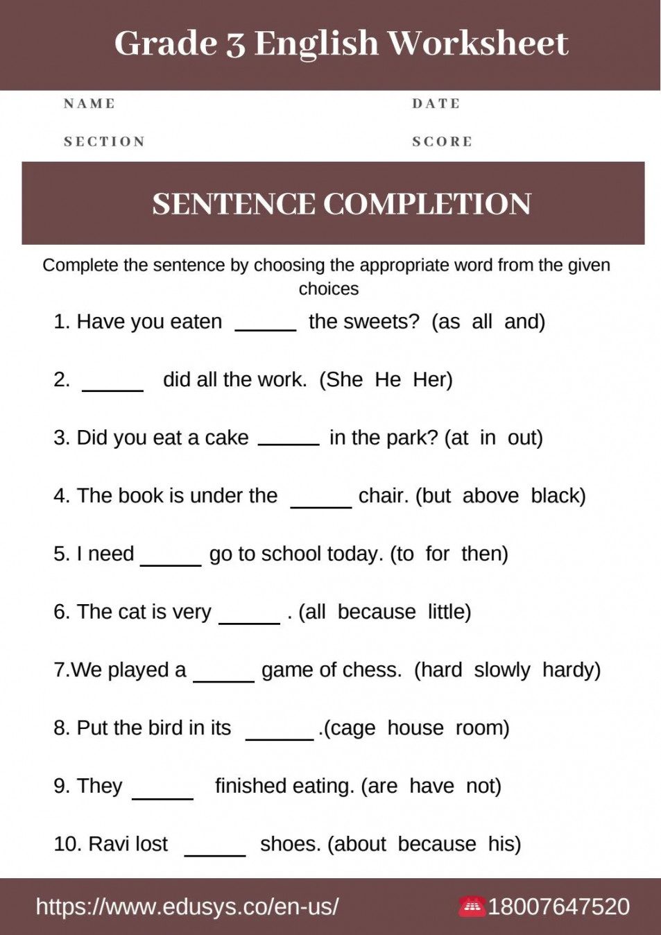 rd grade english grammar worksheet free pdf by nithya - Issuu