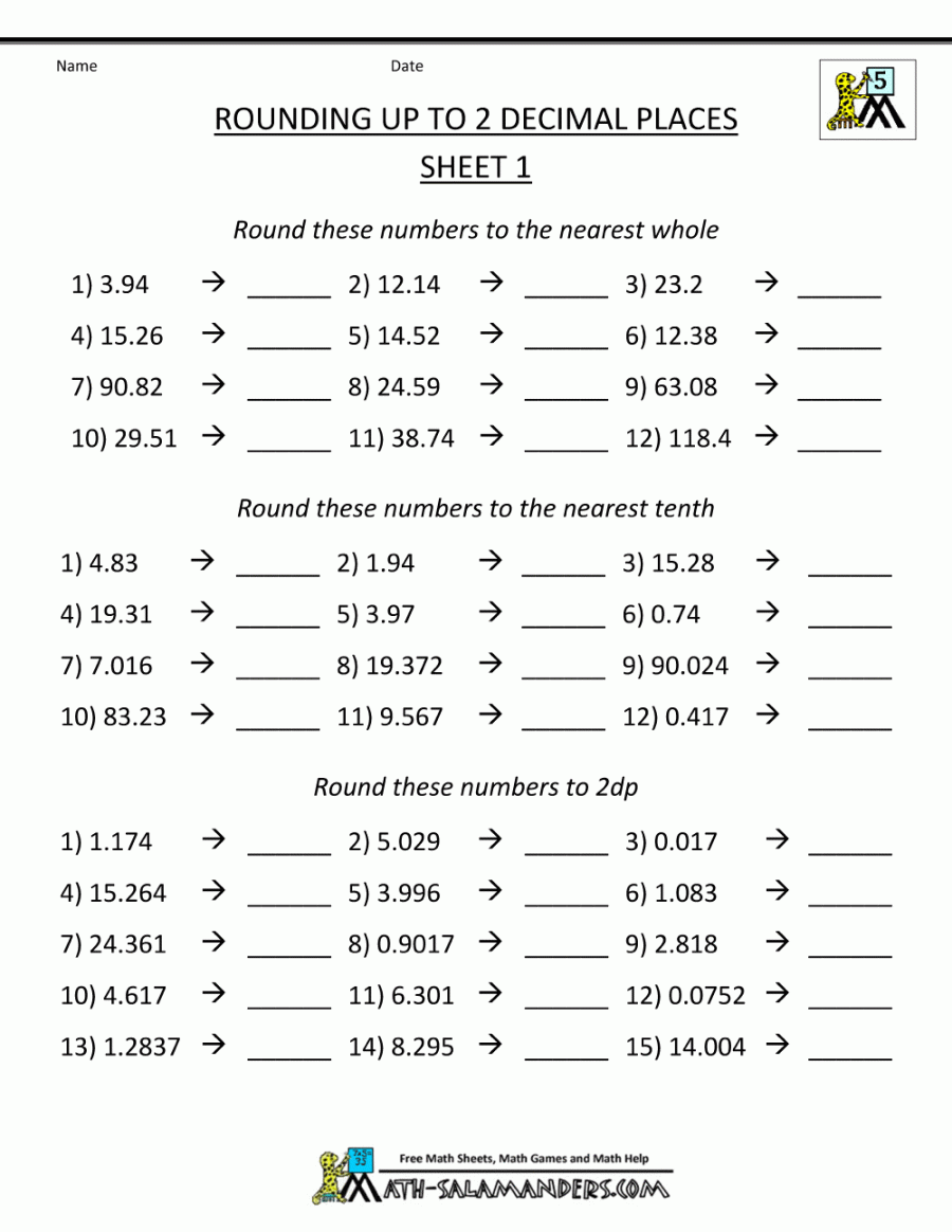 + rounding decimals worksheets  this is design stuff  Rounding