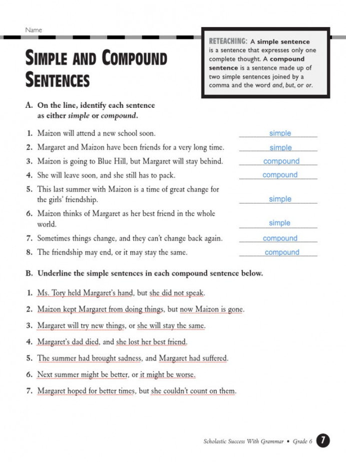 Simple-And-Compound-Sentences-   PDF