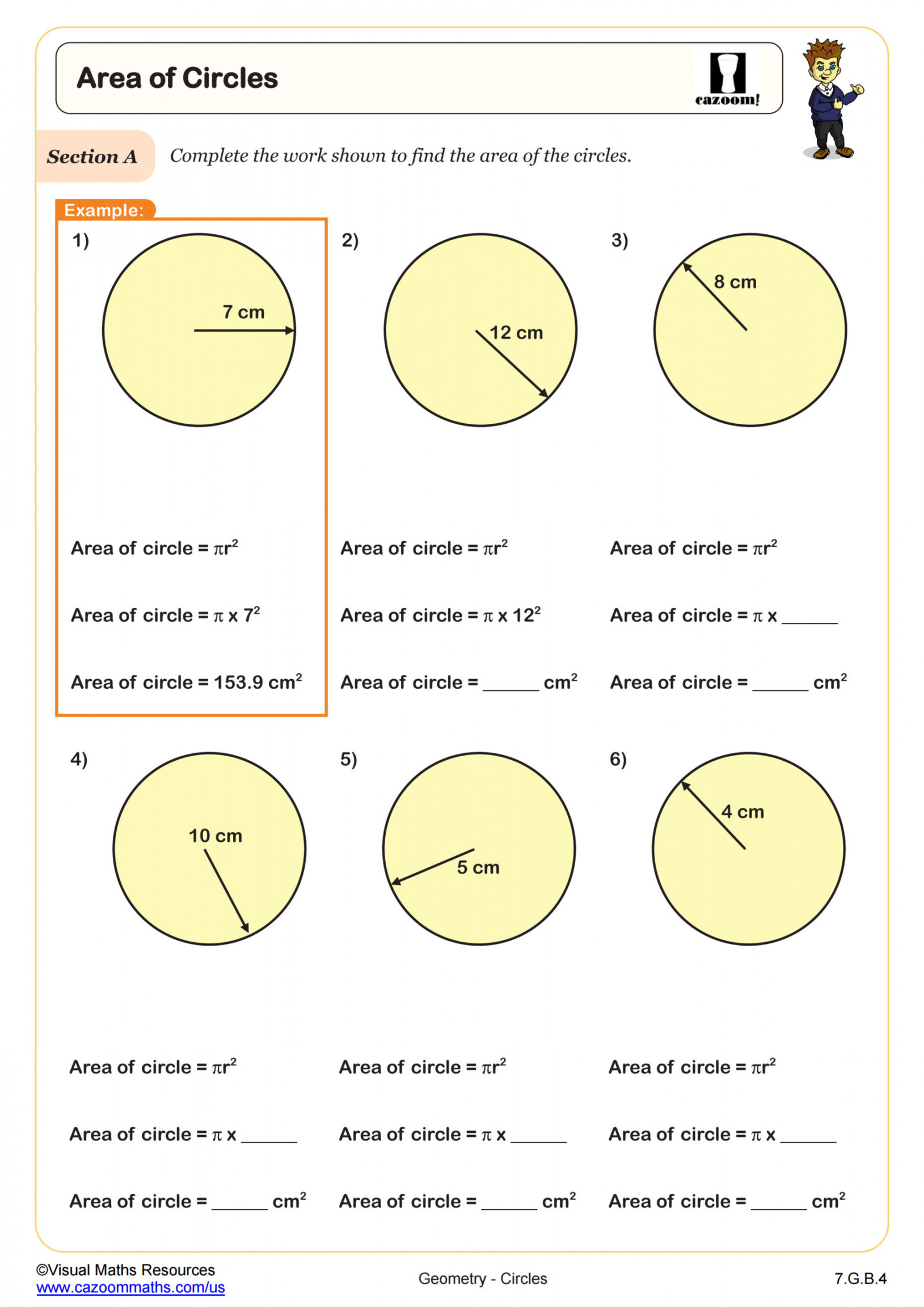 th Grade Math Worksheets PDF  Printable Worksheets