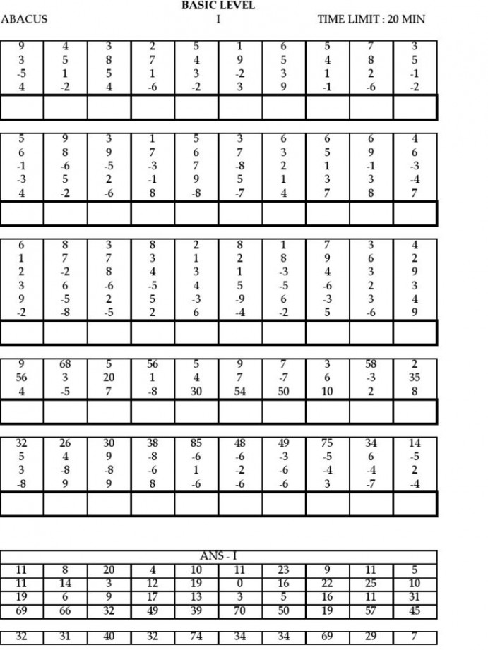 ucmas basic math workbook abacus math math worksheets