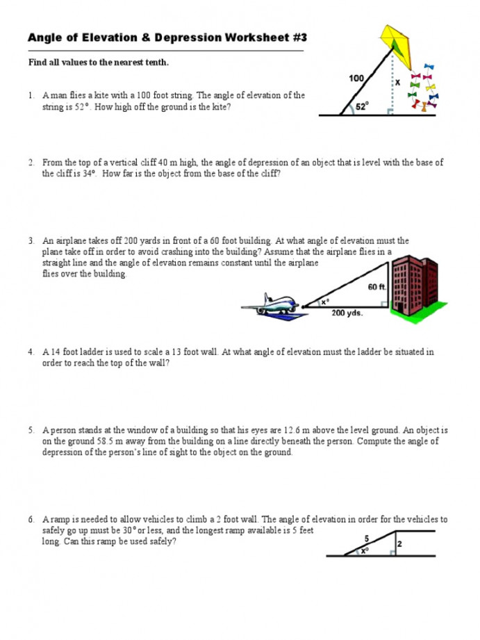 Angle of Elevation   PDF