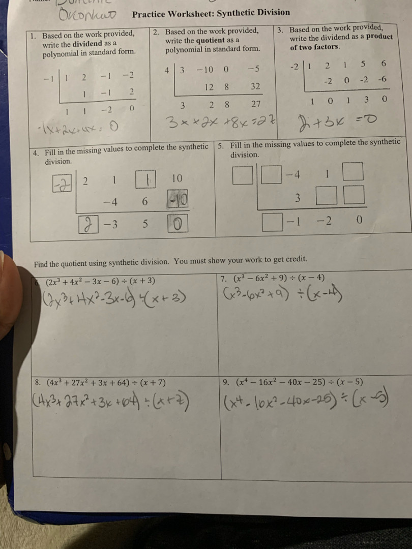 Answered: OKonkuo Practice Worksheet: Synthetic  bartleby