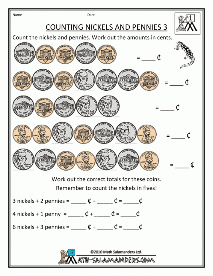 Counting Money Worksheets st Grade  Money worksheets, Counting
