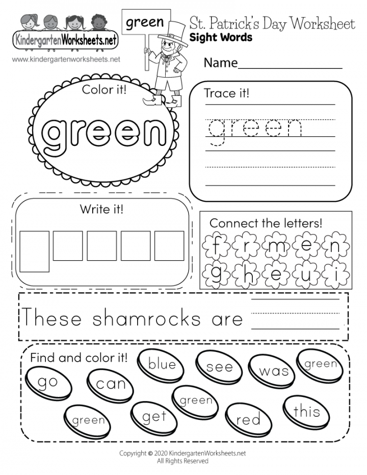 Free Printable St